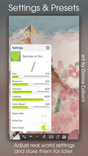 Скриншот ArtRage на iPhone 5
