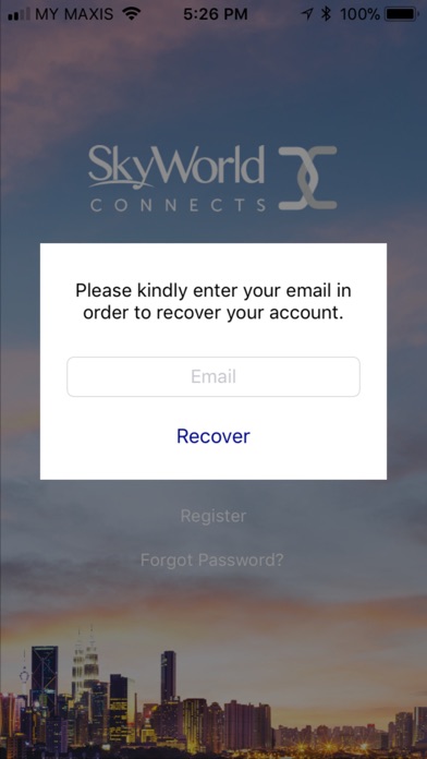 SkyWorld Connects - Security screenshot 2