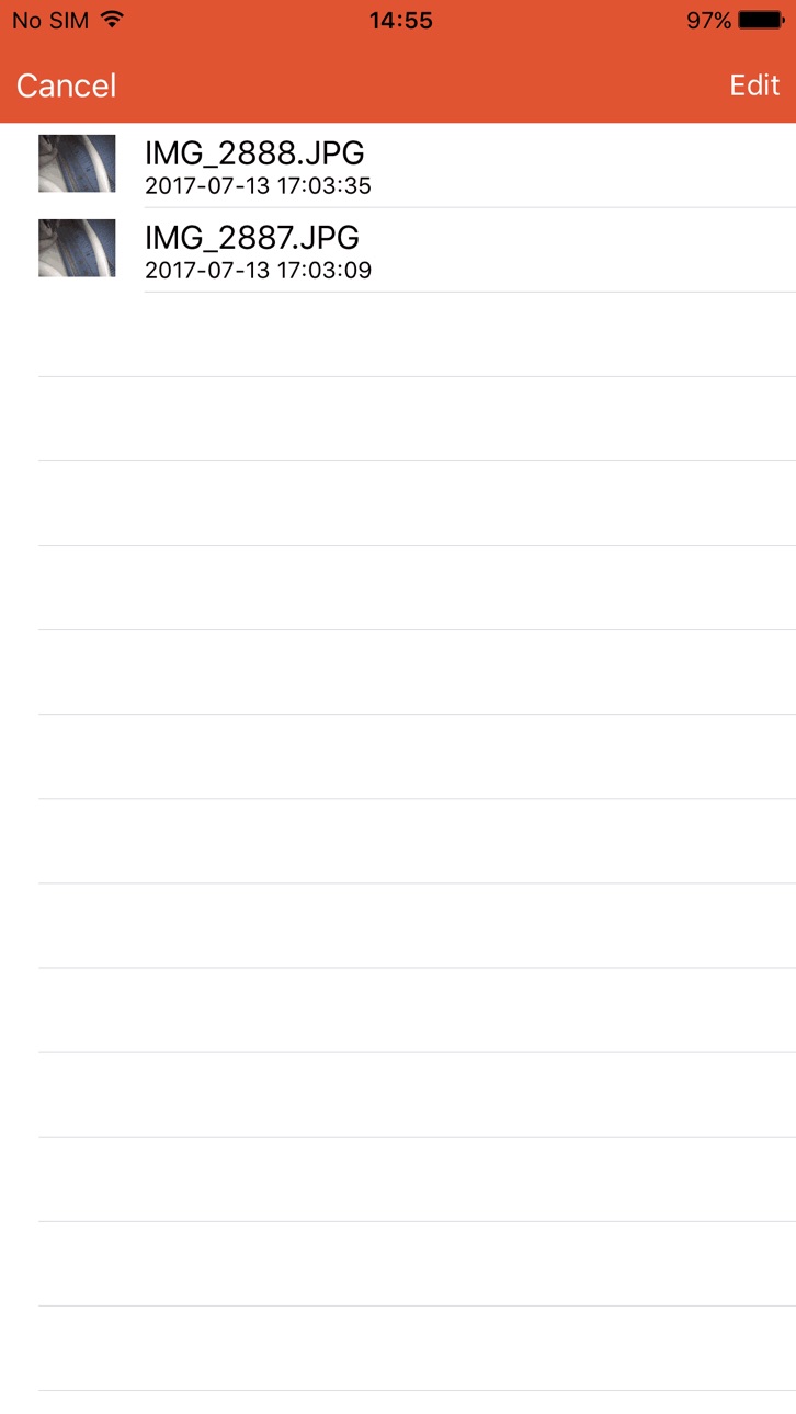 iPhone screenshot