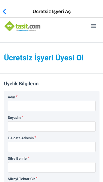App screenshot