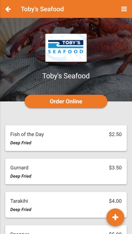 Toby's Seafood