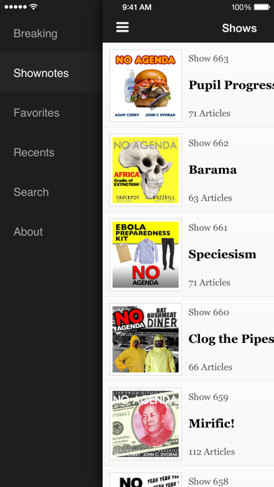 No Agenda News Screenshot 4 - AppWisp.com No Agenda News Screenshot 4 - AppWisp.com
