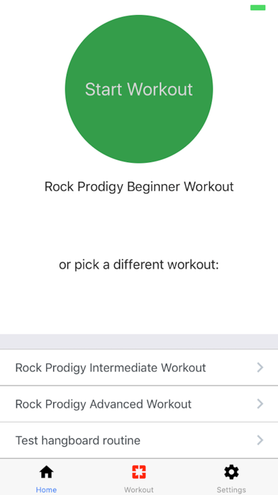 Screenshot #1 pour Hangboard
