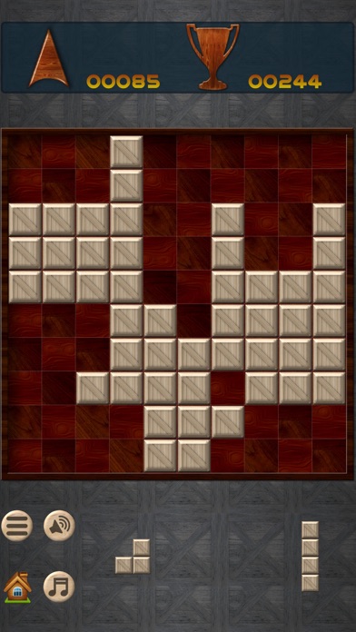 Screenshot #1 pour Wooden Block Puzzle Game ±