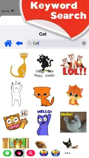 clipish stickers iphone screenshot 2