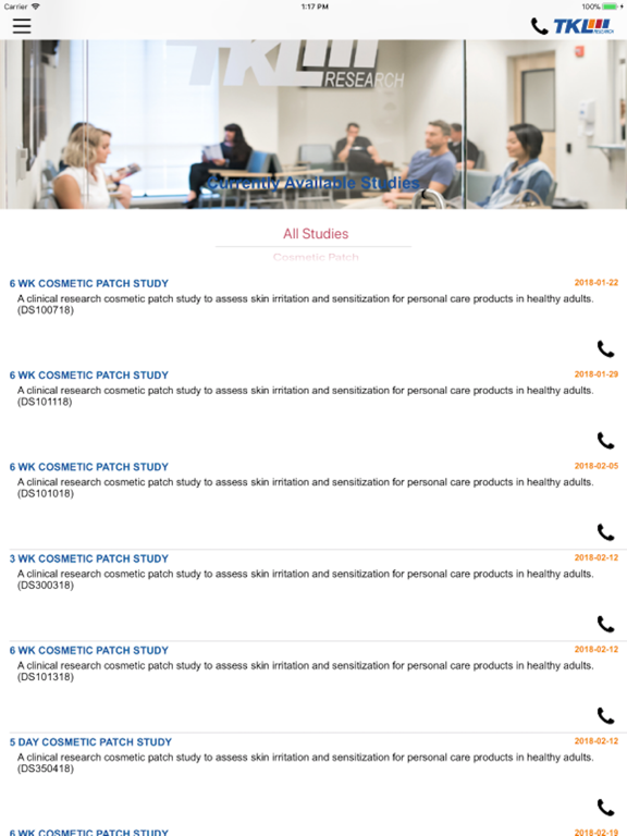 Screenshot #6 pour TKL Research App