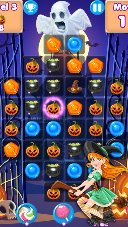 Halloween Treats & Candy Moves screenshot-4