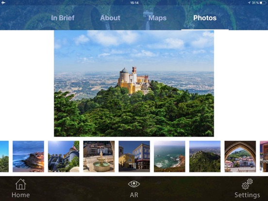Sintra Travel Guide Offline iPad screenshot