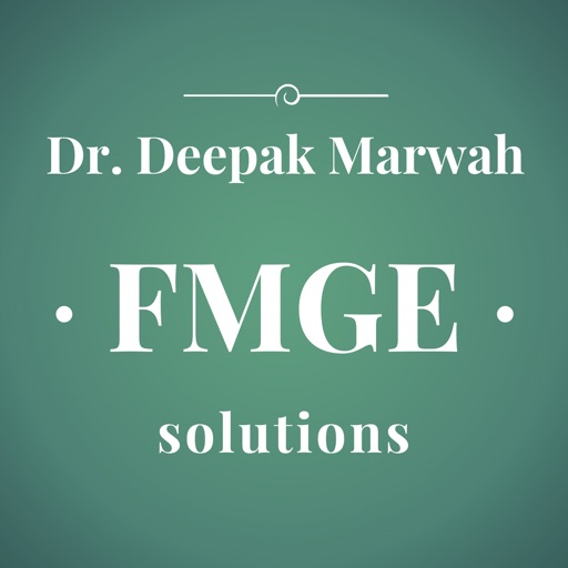FMGE SOLUTIONS - Mentor Dr Deepak Marwah icon