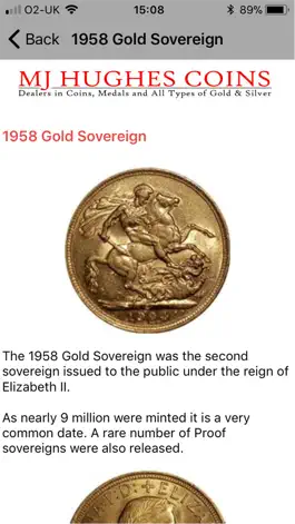 Game screenshot MJH Guide to Gold Sovereigns hack