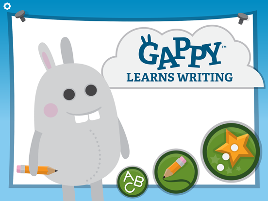Gappy Learns Writing iPad app afbeelding 6