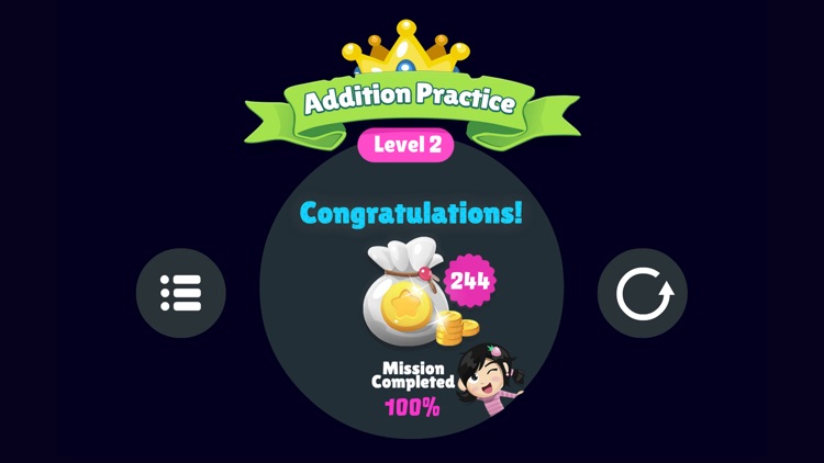 Addition Practice (Ages 6 - 8)