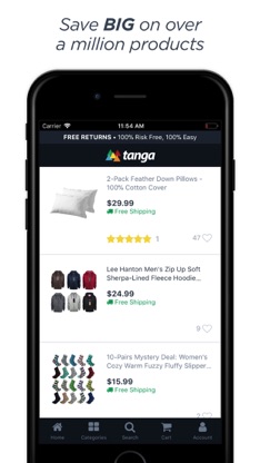 Tanga - Daily Deal Shopping screenshot 1