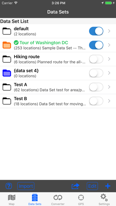 GPS & Map Toolbox Screenshot