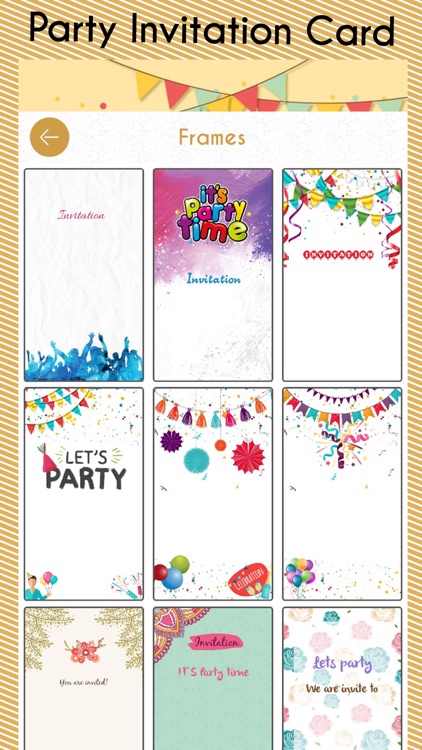 Party Invitation Card Creator screenshot-4