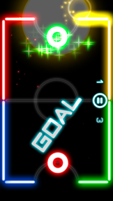 Glow Hockey 2L screenshot