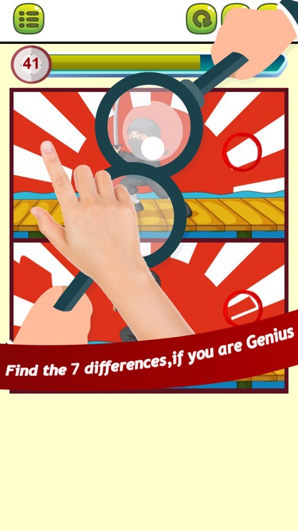 Find Difference Ninja Hattori