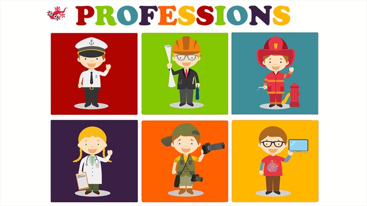 80 Professions - Kids Jigsaw Puzzle