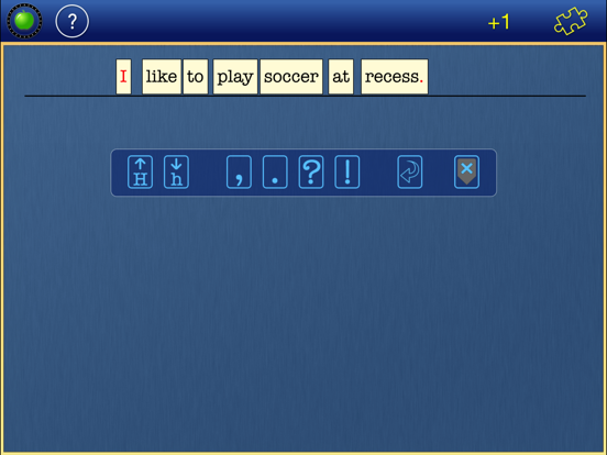 Developing Sentence Strips iPad screenshot