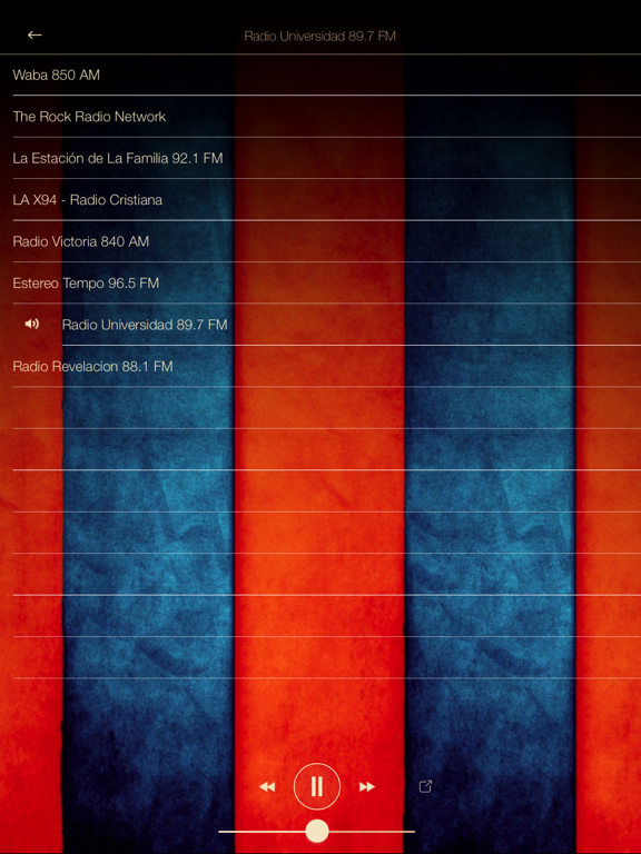 Screenshot #5 pour Puerto Rico Music Radio ONLINE