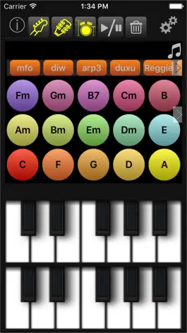 Game screenshot Guitar Plus: arpeggio & piano mod apk