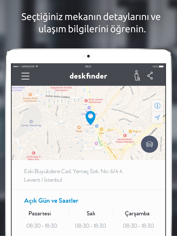 Deskfinder - Ofis Bulun screenshot 2