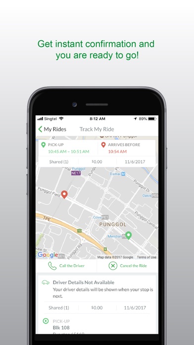 GrabShuttle Plus screenshot 4