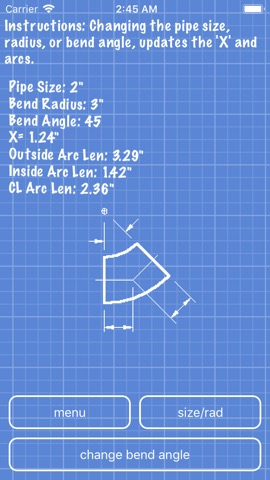 Piping Offset Calculatorのおすすめ画像9