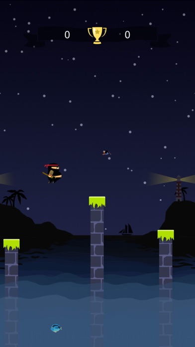 Fat Ninja Jump-cool fun games screenshot 2
