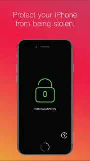 anti-theft security alarm iphone screenshot 1