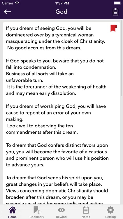 Dream Interpreters