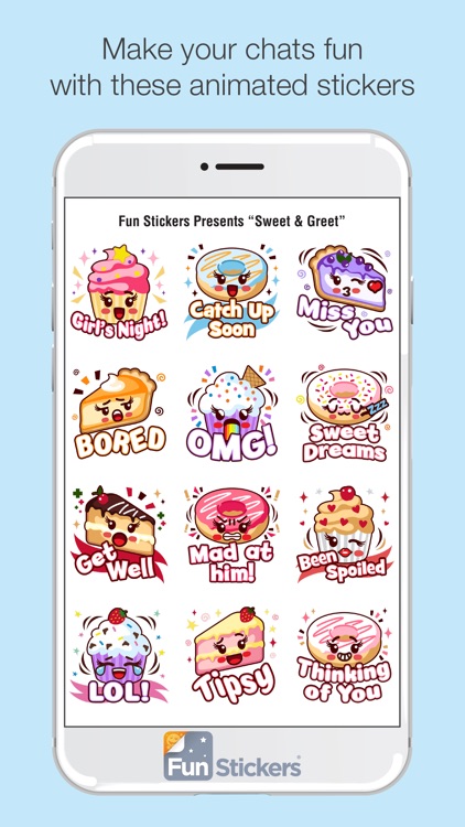 Sweet and Greet iSticker