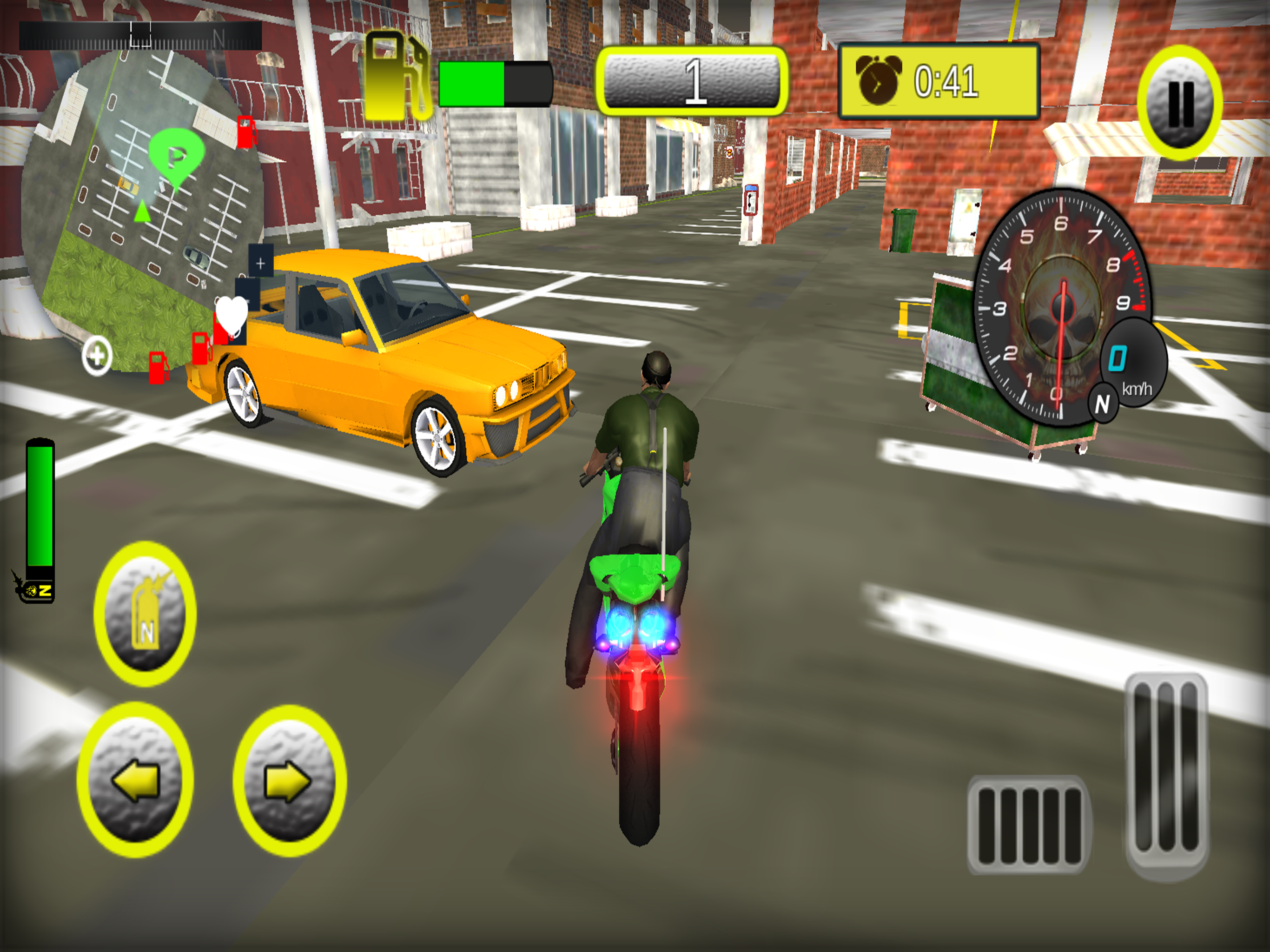 Bike Race & Motorcycle Parking