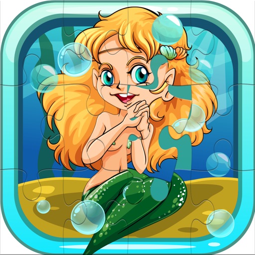 Lovely Mermaid Jigsaw Puzzle iOS App