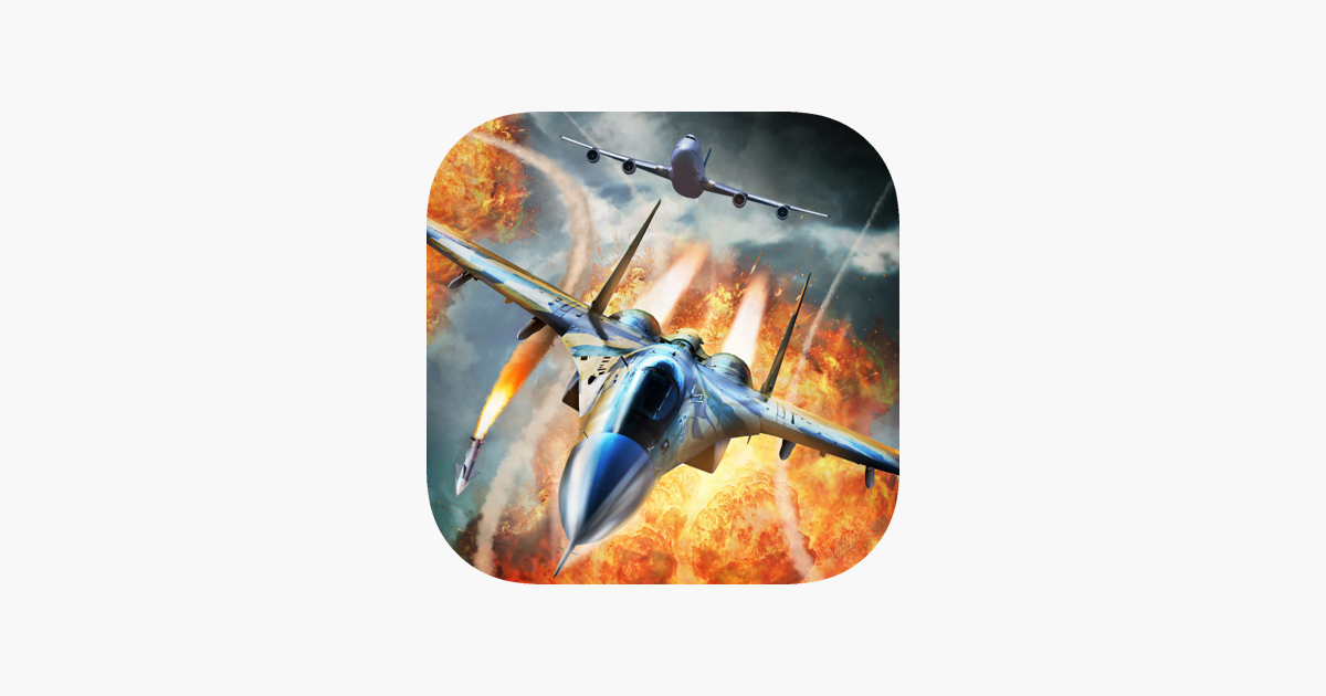 Jogo de Avião Guerra Jato na App Store