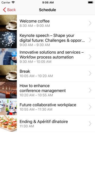 Canon Transform Conference screenshot 2