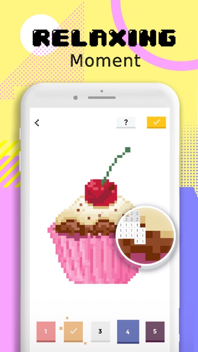 Pixel Doodle: Color By Number screenshot 2