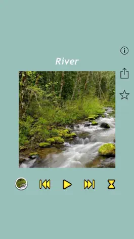 Game screenshot 네이처 사운드 - 자연의 소리 비 강 바다 바람 apk