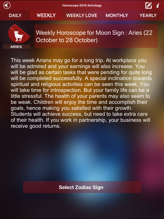 Screenshot #6 pour Horoscope 2019 Astrology