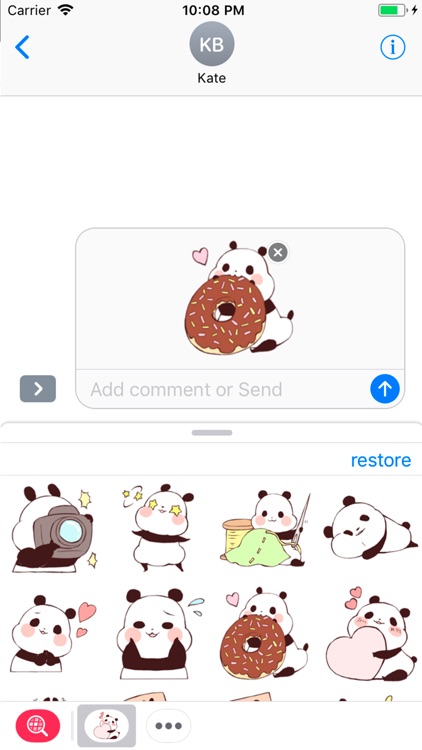 Good Panda Stickers