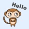 Cute Monkey Kawaii emoji