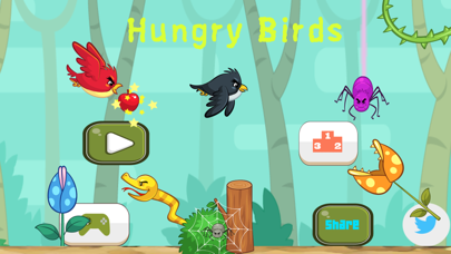 Hungry Birds Kingdom app screenshot