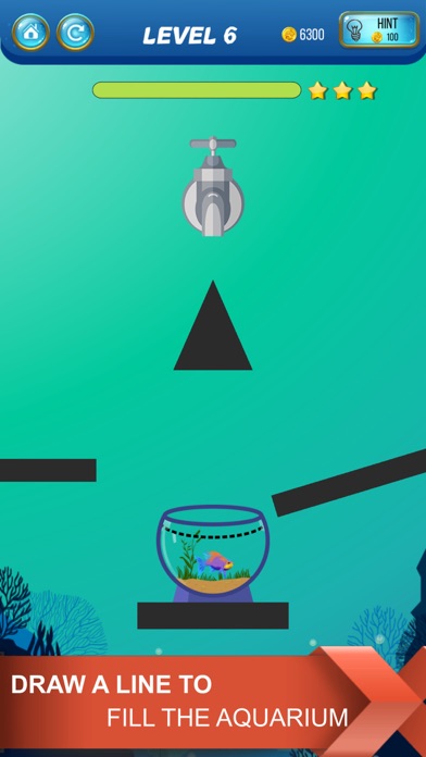 Save The Fish - Physics Puzzle screenshot 2