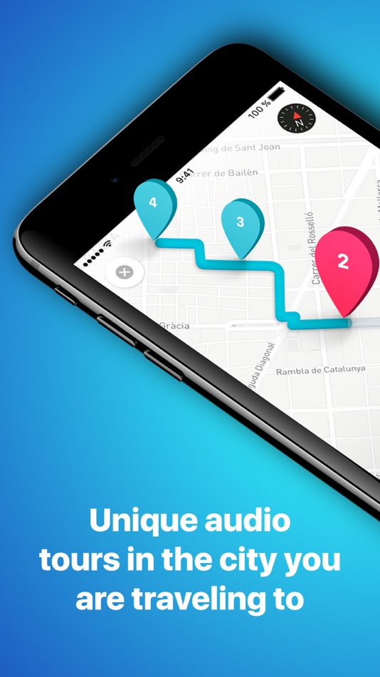 #1. Immersive audio guide Qwixi (iOS) Bởi: Zenith studio