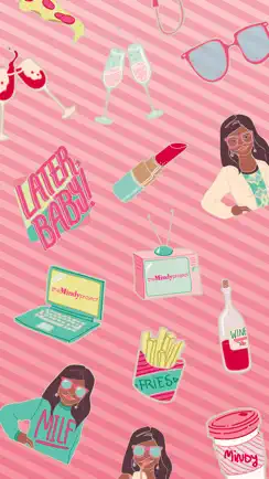The Mindy Project Stickers iPhone image 1
