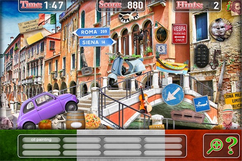 Spot & Find Differences Italy Adventure Quest screenshot 3