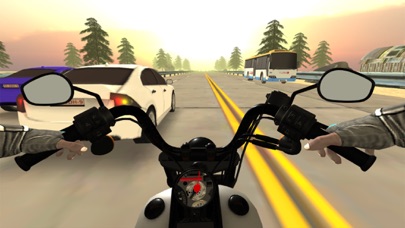 Screenshot #2 pour Highway Traffic Bike Rider Chase