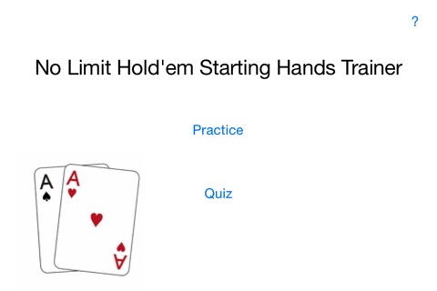 Hold'em Starting Hands Trainer screenshot 3