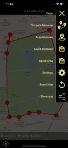 Distance & Area Measure On Map screenshot #3 for iPhone