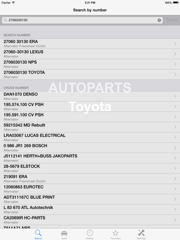 Screenshot #4 pour Pièces détachées pour Toyota